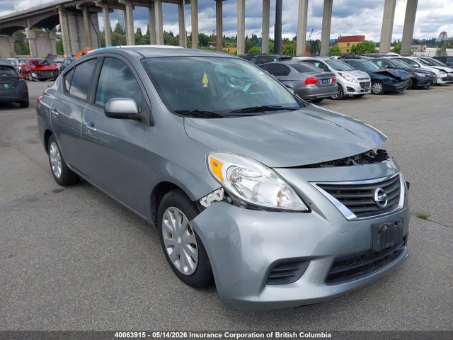 2013 Nissan Versa S/s Plus/sv/sl მანქანა იყიდება აუქციონზე, vin: 3N1CN7APXDL875102, აუქციონის ნომერი: 40063915