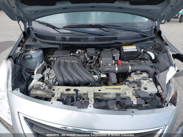 2013 Nissan Versa S/s Plus/sv/sl მანქანა იყიდება აუქციონზე, vin: 3N1CN7APXDL875102, აუქციონის ნომერი: 40063915