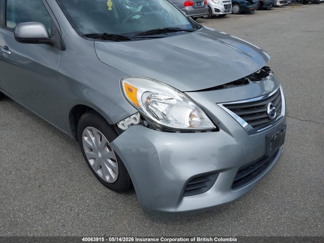 2013 Nissan Versa S/s Plus/sv/sl მანქანა იყიდება აუქციონზე, vin: 3N1CN7APXDL875102, აუქციონის ნომერი: 40063915