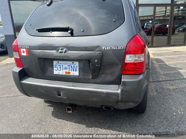 40068639 :رقم المزاد ، KM8JM12B97U626240 vin ، 2007 Hyundai Tucson Gls مزاد بيع