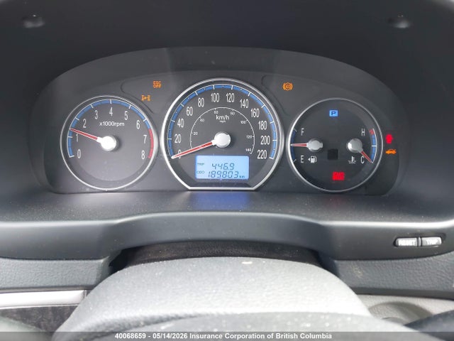 2009 Hyundai Santa Fe Gl/gls მანქანა იყიდება აუქციონზე, vin: 5NMSG73E89H302279, აუქციონის ნომერი: 40068659