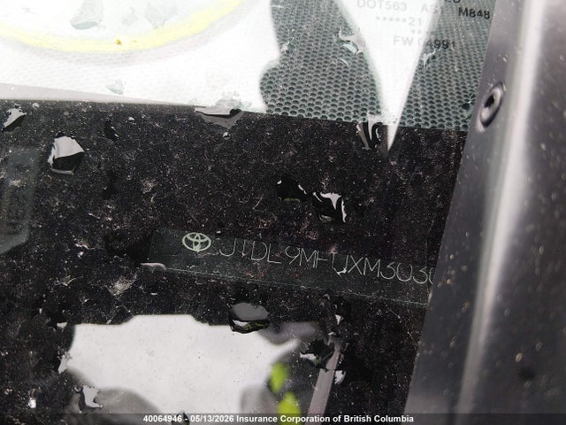 JTDL9MFUXM3030289 Toyota Prius Le/xle