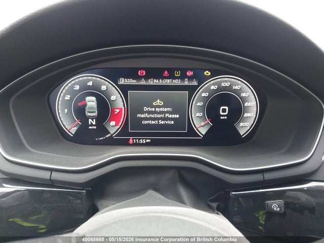 Продаж на аукціоні авто 2020 Audi A5, vin: WAUTNAF58LA010200, номер лоту: 40068668