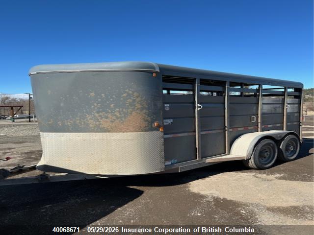 5PTBL1624G1024054 Snake River Trailers Cattle Liner Trailer