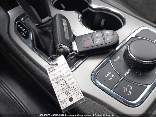 Продажа на аукционе авто 2020 Jeep Grand Cherokee Altitude, vin: 1C4RJFAG0LC438829, номер лота: 40068673