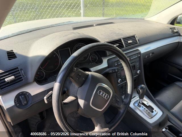 Aukcja sprzedaży 2007 Audi A4, vin: WAUDF78E07A088137, numer aukcji: 40068686