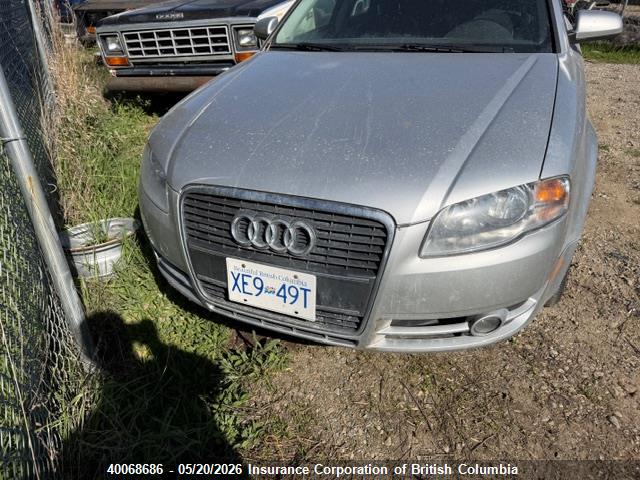Aukcja sprzedaży 2007 Audi A4, vin: WAUDF78E07A088137, numer aukcji: 40068686