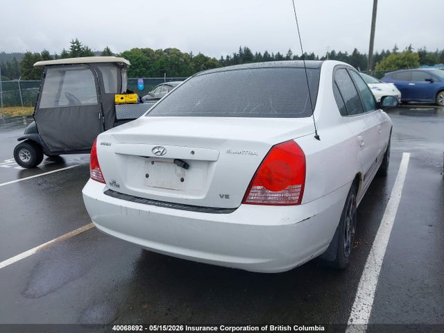 2004 Hyundai Elantra Gls/gt მანქანა იყიდება აუქციონზე, vin: KMHDN45D64U903608, აუქციონის ნომერი: 40068692