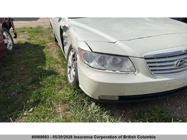 2006 Hyundai Azera მანქანა იყიდება აუქციონზე, vin: KMHFC46F36A046215, აუქციონის ნომერი: 40068693