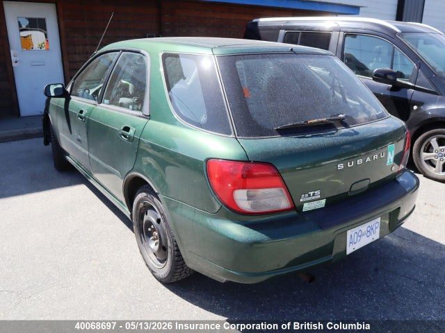 Продажа на аукционе авто 2002 Subaru Impreza Ts, vin: JF1GG65572H830115, номер лота: 40068697