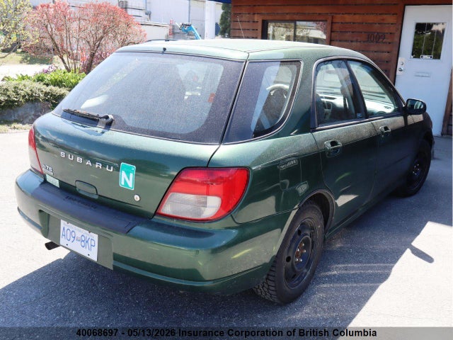 Продажа на аукционе авто 2002 Subaru Impreza Ts, vin: JF1GG65572H830115, номер лота: 40068697