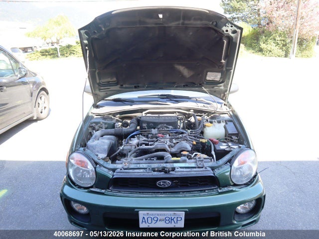 Продажа на аукционе авто 2002 Subaru Impreza Ts, vin: JF1GG65572H830115, номер лота: 40068697