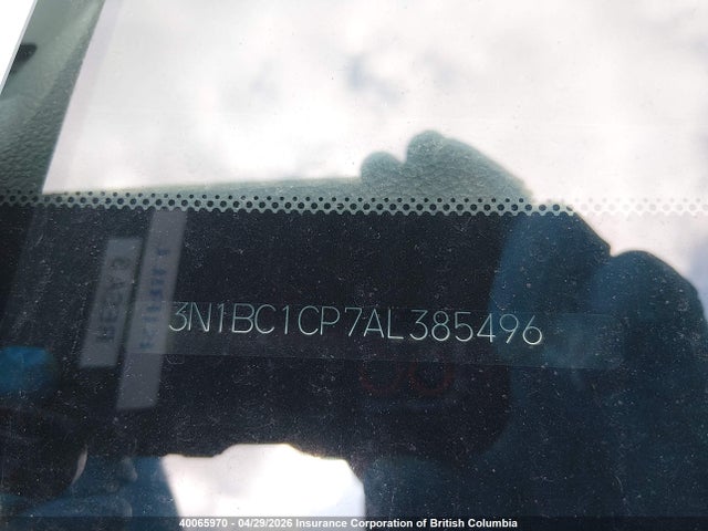 Продаж на аукціоні авто 2010 Nissan Versa S/sl, vin: 3N1BC1CP7AL385496, номер лоту: 40065970