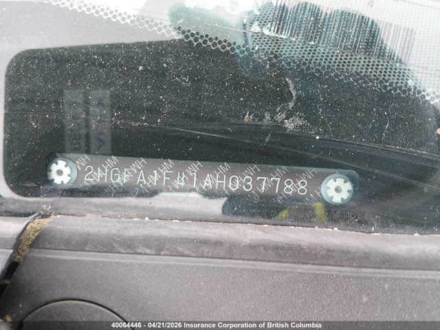 Продажа на аукционе авто 2010 Honda Civic Dx-g, vin: 2HGFA1F41AH037788, номер лота: 40064446