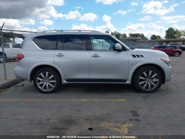 40068705 :رقم المزاد ، JN8AZ2NE4E9063961 vin ، 2014 Infiniti Qx80 مزاد بيع