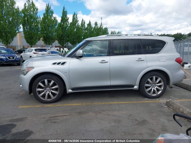 40068705 :رقم المزاد ، JN8AZ2NE4E9063961 vin ، 2014 Infiniti Qx80 مزاد بيع
