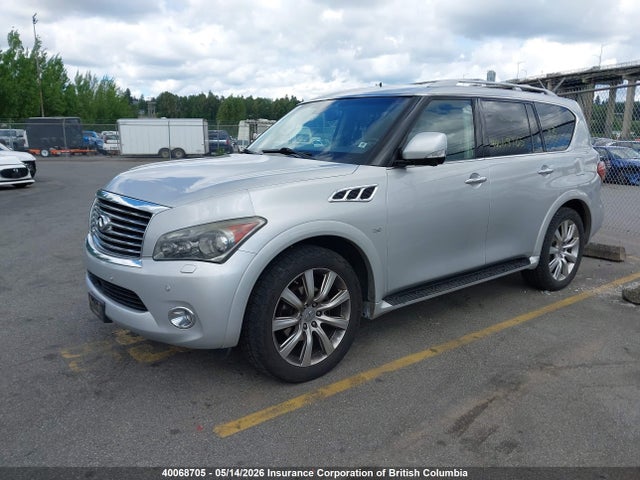 40068705 :رقم المزاد ، JN8AZ2NE4E9063961 vin ، 2014 Infiniti Qx80 مزاد بيع