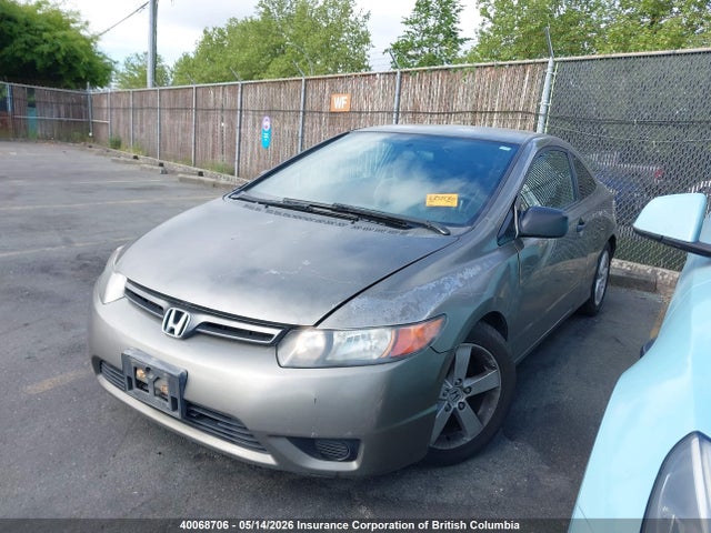 40068706 :رقم المزاد ، 2HGFG12227H005797 vin ، 2007 Honda Civic مزاد بيع