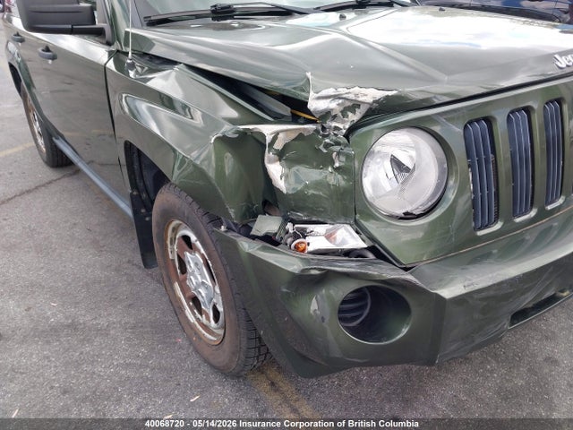 40068720 :رقم المزاد ، 1J8FT28W98D737541 vin ، 2008 Jeep Patriot Sport مزاد بيع