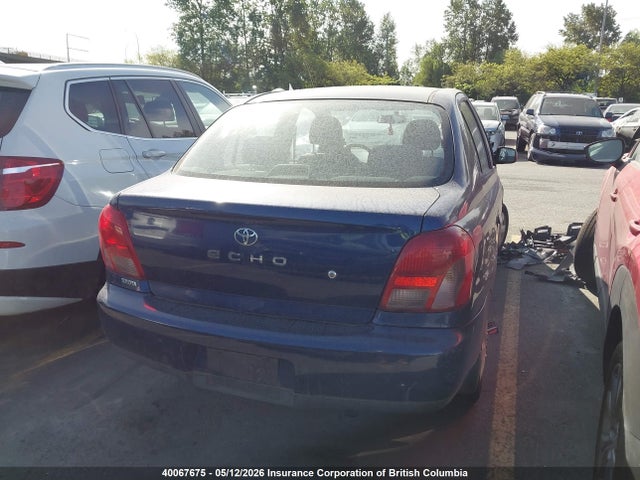 40067675 :رقم المزاد ، JTDBT123410104179 vin ، 2001 Toyota Echo مزاد بيع