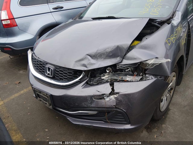 Продажа на аукционе авто 2014 Honda Civic Lx, vin: 2HGFB2F45EH011087, номер лота: 40058016