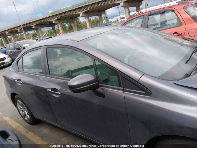 Продажа на аукционе авто 2014 Honda Civic Lx, vin: 2HGFB2F45EH011087, номер лота: 40058016