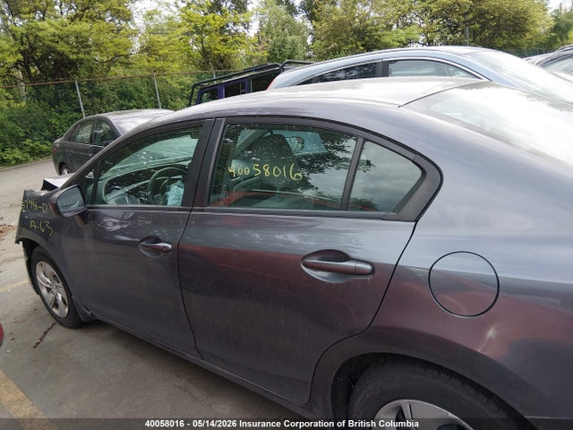 Продажа на аукционе авто 2014 Honda Civic Lx, vin: 2HGFB2F45EH011087, номер лота: 40058016