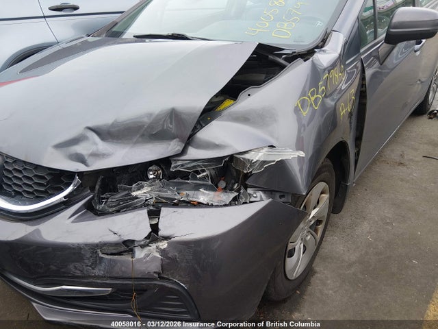 Продажа на аукционе авто 2014 Honda Civic Lx, vin: 2HGFB2F45EH011087, номер лота: 40058016