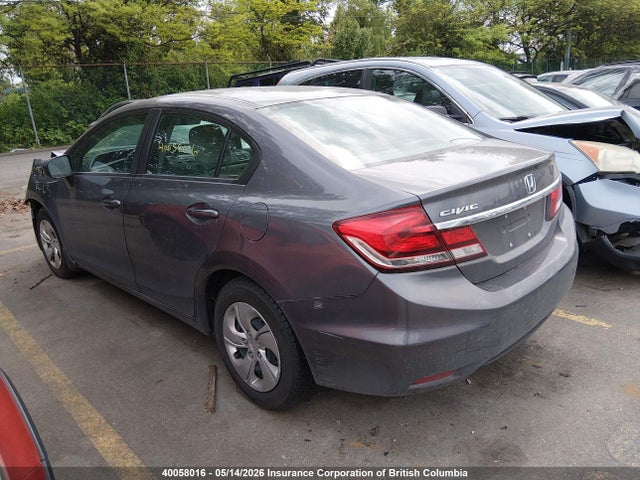 Продажа на аукционе авто 2014 Honda Civic Lx, vin: 2HGFB2F45EH011087, номер лота: 40058016