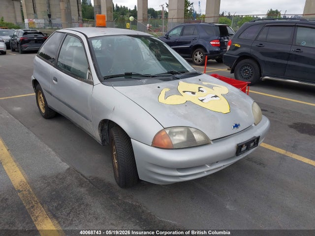 2000 Chevrolet Metro მანქანა იყიდება აუქციონზე, vin: 2C1MR2264Y6704545, აუქციონის ნომერი: 40068743