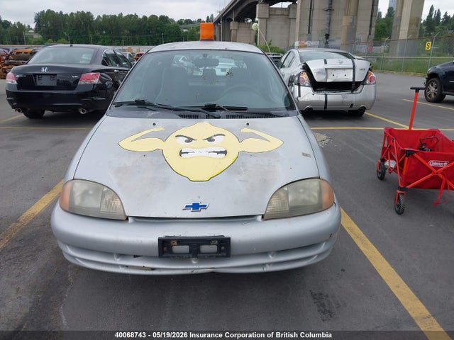 40068743 :رقم المزاد ، 2C1MR2264Y6704545 vin ، 2000 Chevrolet Metro مزاد بيع