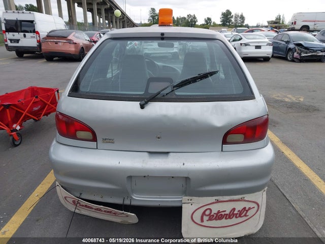 40068743 :رقم المزاد ، 2C1MR2264Y6704545 vin ، 2000 Chevrolet Metro مزاد بيع