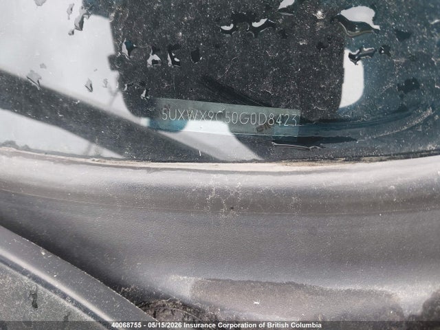 5UXWX9C50G0D84231 BMW X3