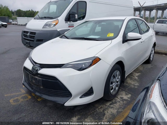 40068761 :رقم المزاد ، 2T1BURHE9JC025083 vin ، 2018 Toyota Corolla L/le/xle/se/xse مزاد بيع