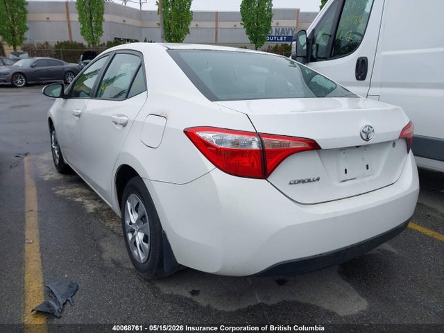 40068761 :رقم المزاد ، 2T1BURHE9JC025083 vin ، 2018 Toyota Corolla L/le/xle/se/xse مزاد بيع