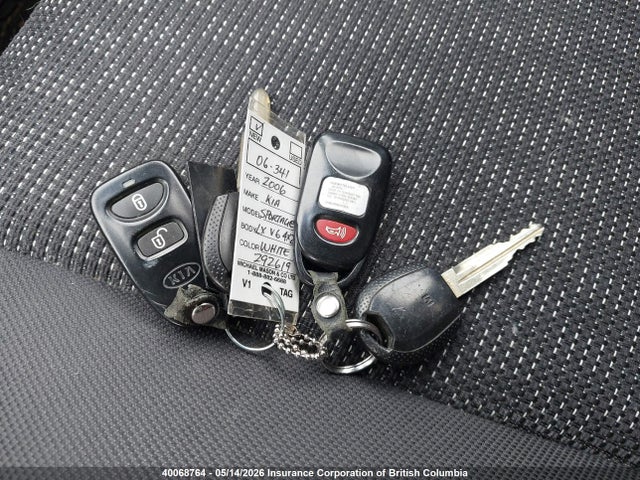 Aukcja sprzedaży 2006 Kia Sportage Lx-v6, vin: KNDJF723767292619, numer aukcji: 40068764