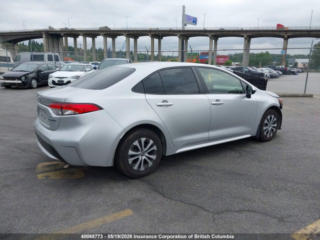 2022 Toyota Corolla Hybrid Base W/li Battery მანქანა იყიდება აუქციონზე, vin: JTDBBMBE9N3501820, აუქციონის ნომერი: 40068773