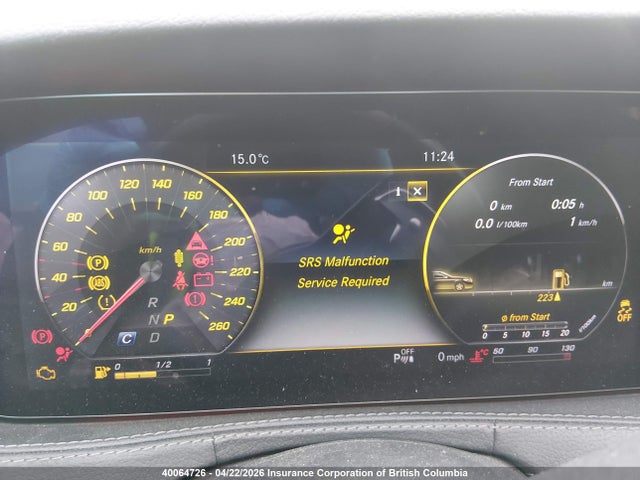 WDDUG8GB2JA372301 Mercedes-Benz S 560 4matic