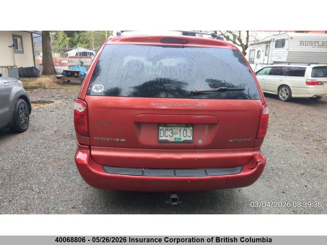 40068806 :رقم المزاد ، 2D4GP44R43R121122 vin ، 2003 Dodge Grand Caravan Sport مزاد بيع