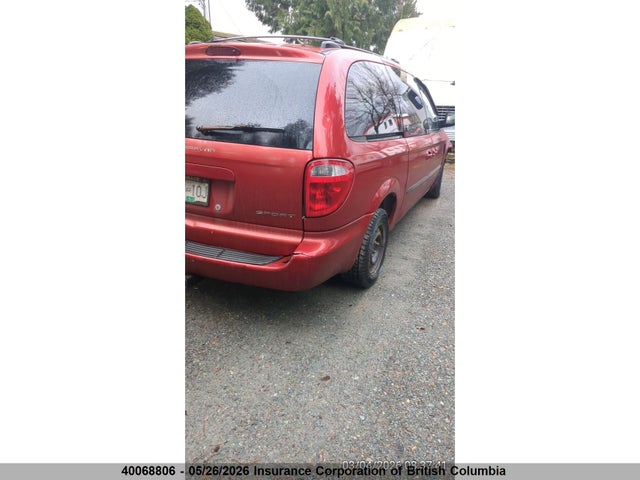 40068806 :رقم المزاد ، 2D4GP44R43R121122 vin ، 2003 Dodge Grand Caravan Sport مزاد بيع