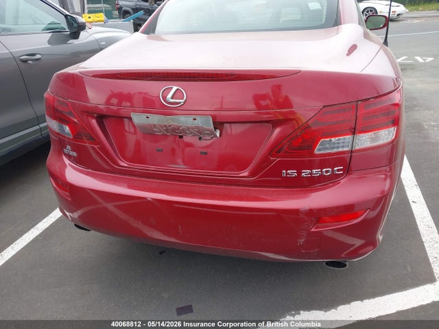 Auction sale of the 2012 Lexus Is 250, vin: JTHFF2C23C2521433, lot number: 40068812