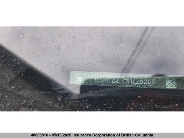 1GCUYEET5MZ262611 Chevrolet Silverado K1500 Rst