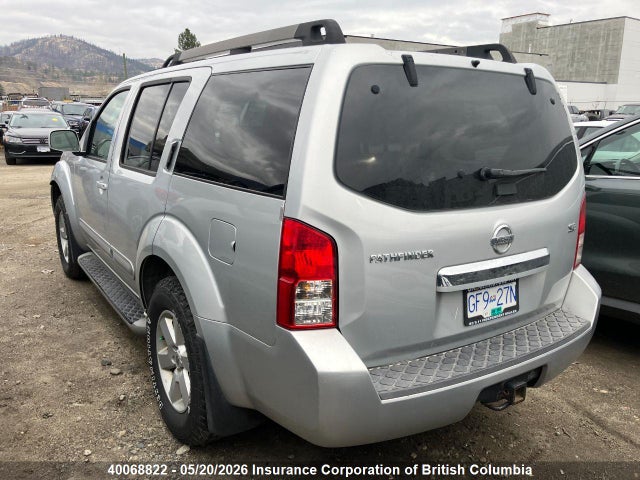 Aukcja sprzedaży 2009 Nissan Pathfinder S/le/se, vin: 5N1AR18B69C608487, numer aukcji: 40068822