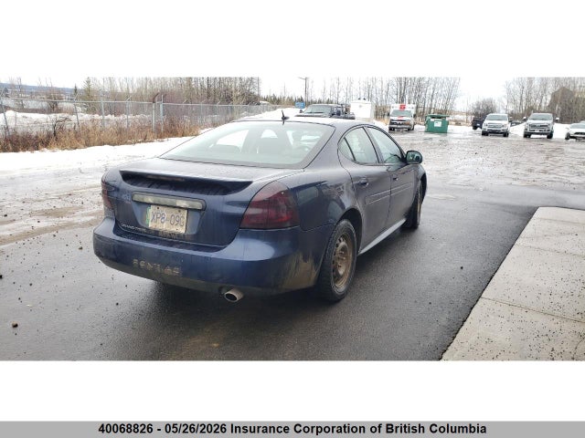 40068826 :رقم المزاد ، 2G2WP552971235142 vin ، 2007 Pontiac Grand Prix مزاد بيع