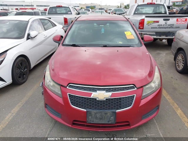 Продаж на аукціоні авто 2012 Chevrolet Cruze Eco, vin: 1G1PJ5SC5C7157186, номер лоту: 40067471