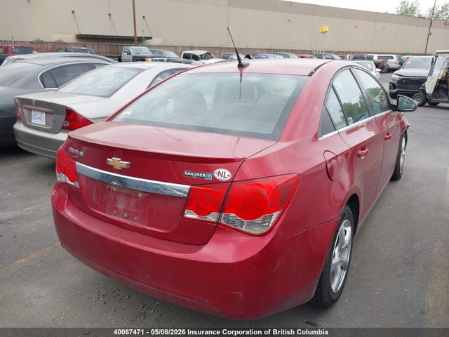 Продаж на аукціоні авто 2012 Chevrolet Cruze Eco, vin: 1G1PJ5SC5C7157186, номер лоту: 40067471