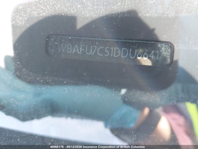 40068176 :رقم المزاد ، WBAFU7C51DDU66417 vin ، 2013 Bmw 535 Xi مزاد بيع