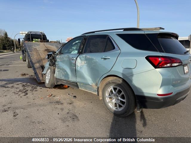 Aukcja sprzedaży 2022 Chevrolet Equinox Lt, vin: 2GNAXUEV3N6135149, numer aukcji: 40068833