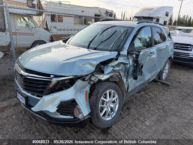 Aukcja sprzedaży 2022 Chevrolet Equinox Lt, vin: 2GNAXUEV3N6135149, numer aukcji: 40068833