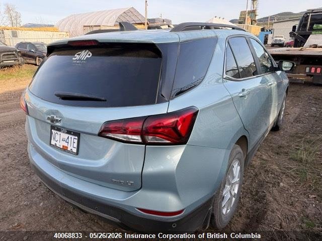 Aukcja sprzedaży 2022 Chevrolet Equinox Lt, vin: 2GNAXUEV3N6135149, numer aukcji: 40068833